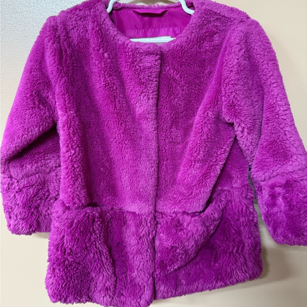 Cat & Jack Plush Purple Jacket